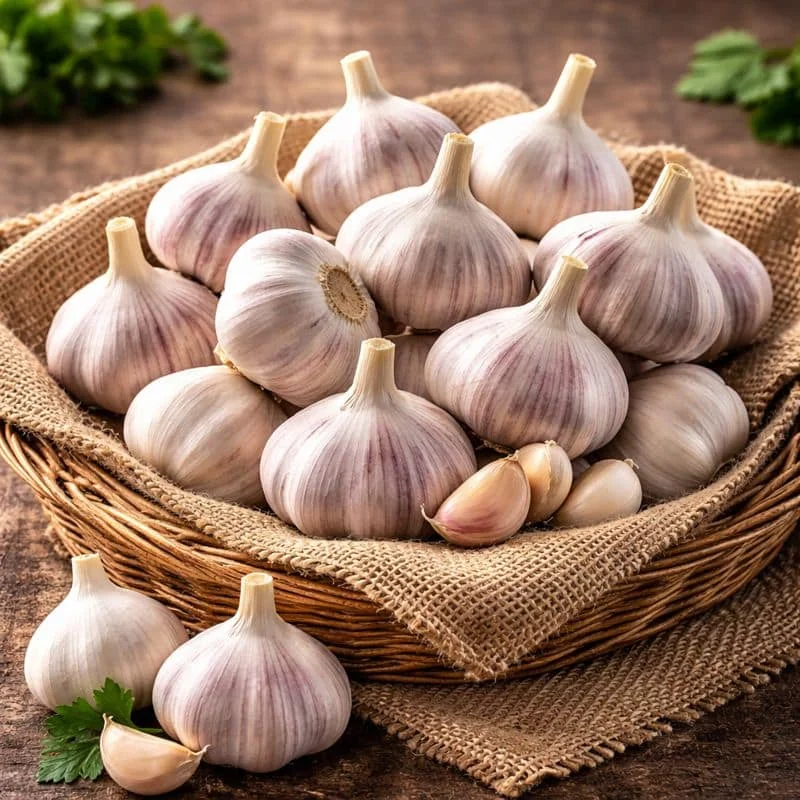 Garlic Cracked (may balat)
