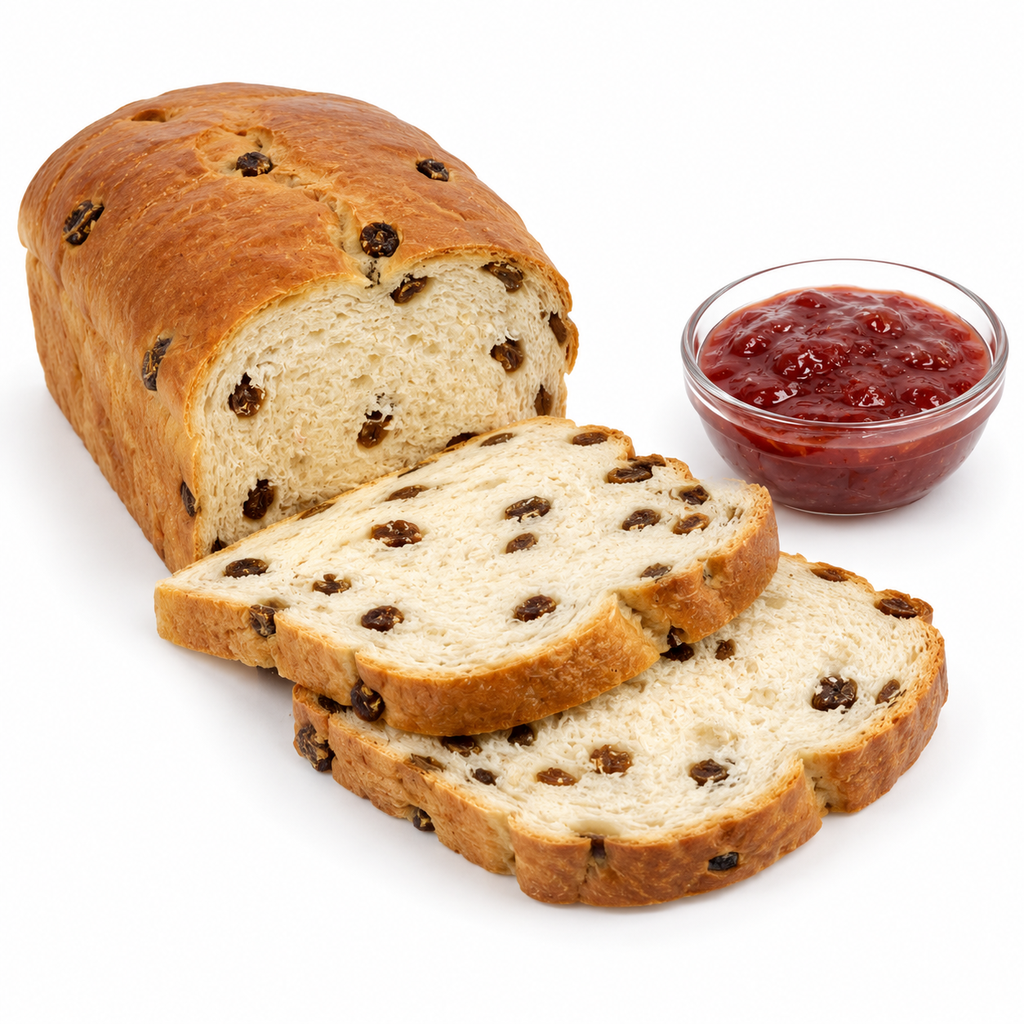 Baguio Country Raisin Bread+Free Starwberry Jam