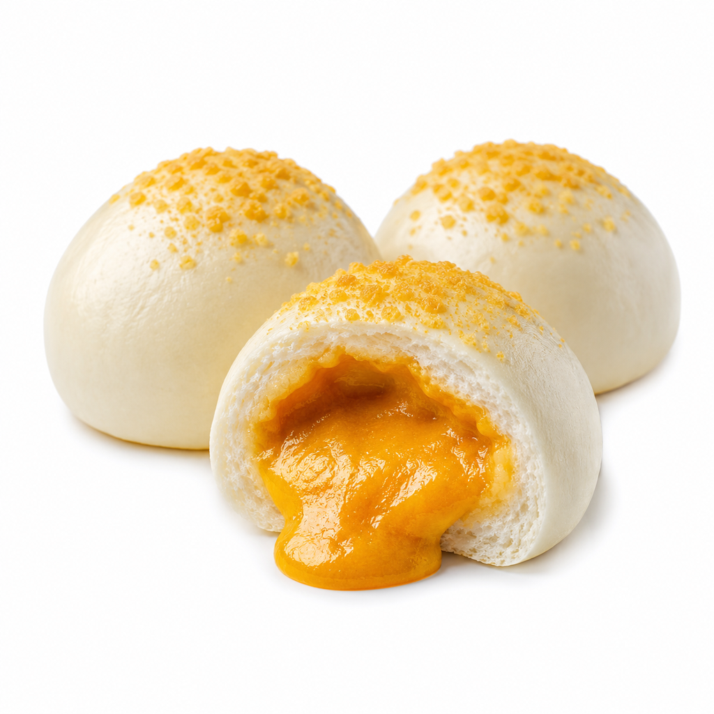 Frozen Salted Egg Lava Bun