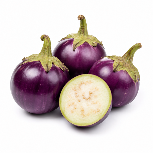 Eggplant Round (Aubergine)