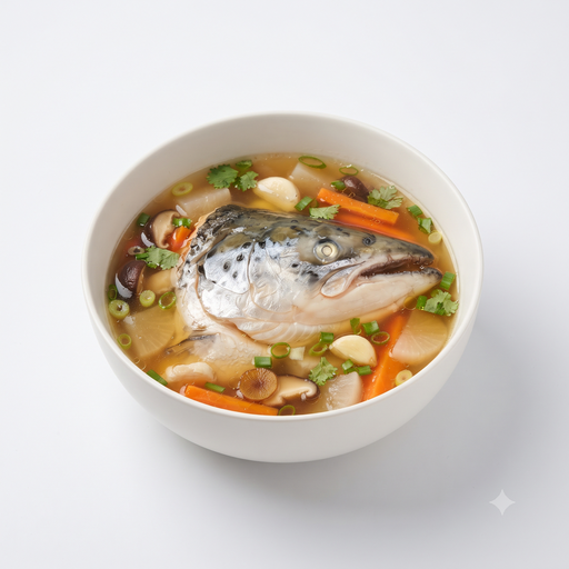 Salmon Head Soup
